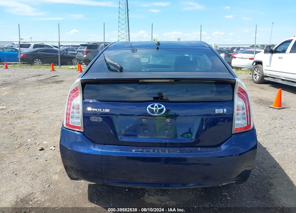 2013 TOYOTA PRIUS TWO VIN: JTDKN3DU2D1644379