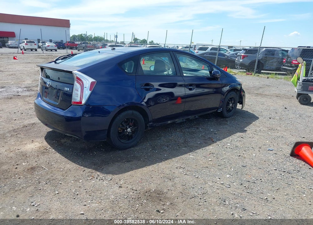 2013 TOYOTA PRIUS TWO VIN: JTDKN3DU2D1644379