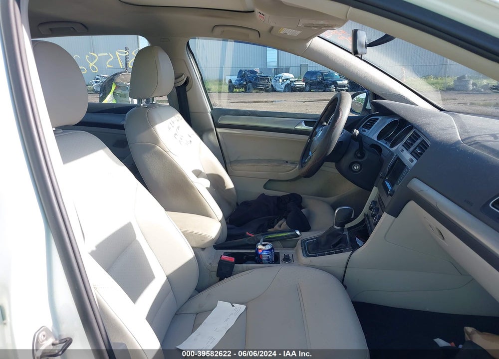 2015 VOLKSWAGEN GOLF TSI S 4-DOOR VIN: 3VW217AU2FM015764