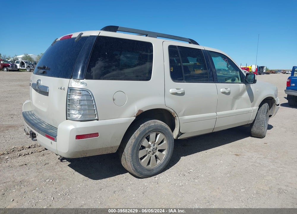 2006 MERCURY MOUNTAINEER LUXURY VIN: 4M2EU47886ZJ00164
