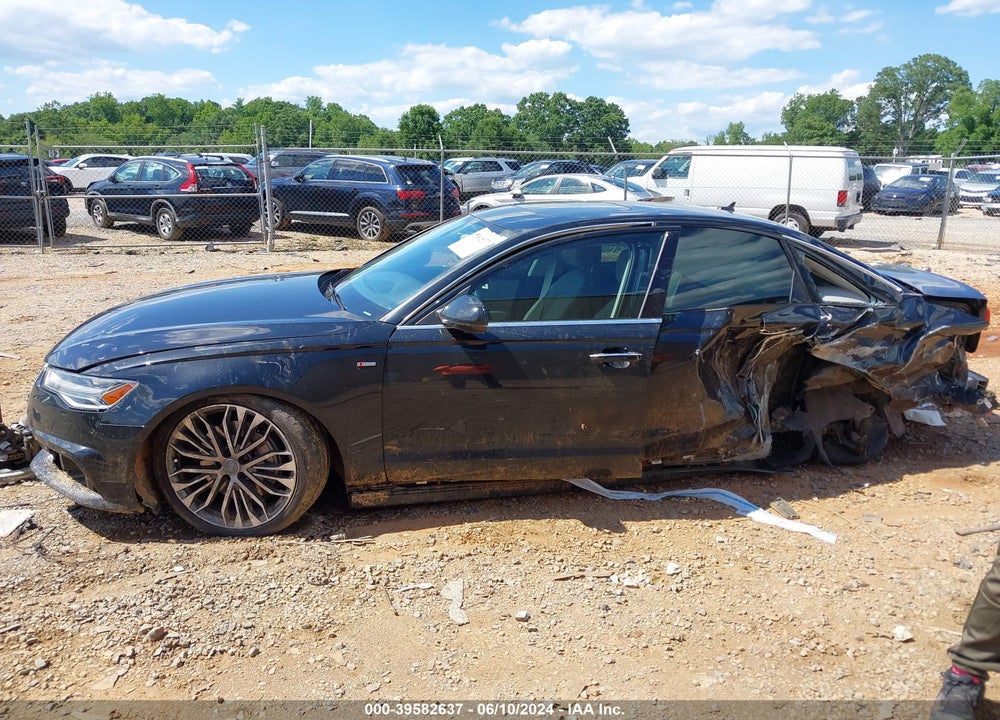 2016 AUDI A6 2.0T PREMIUM PLUS VIN: WAUGFAFC6GN011597