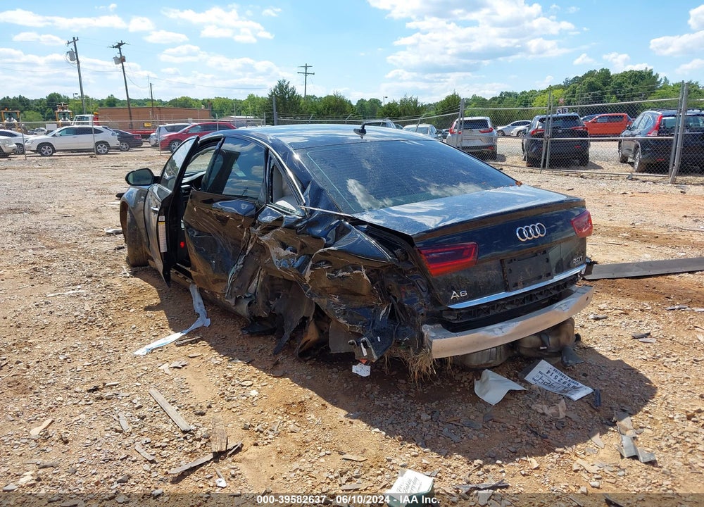 2016 AUDI A6 2.0T PREMIUM PLUS VIN: WAUGFAFC6GN011597