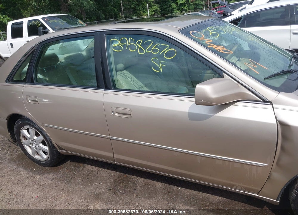 2000 TOYOTA AVALON XLS VIN: 4T1BF28BXYU106349