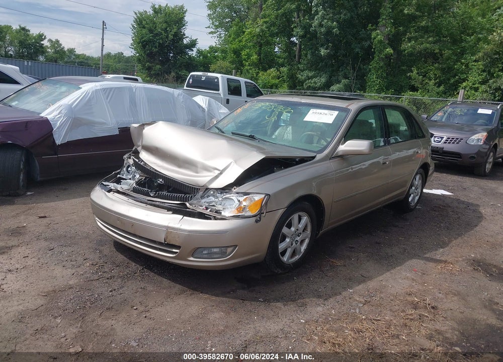 2000 TOYOTA AVALON XLS VIN: 4T1BF28BXYU106349