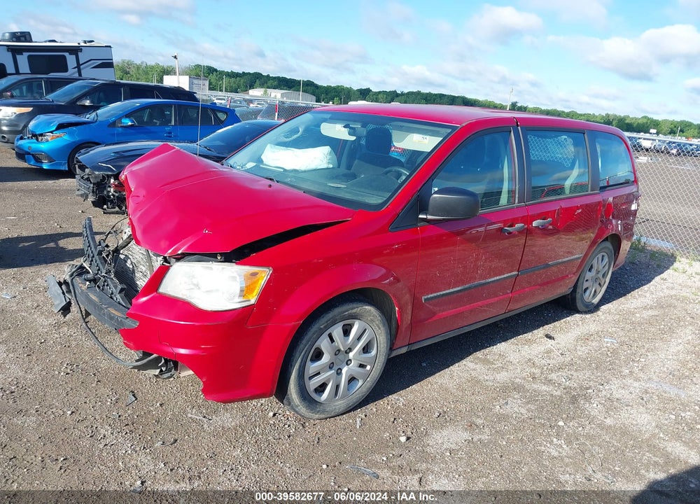 2013 DODGE GRAND CARAVAN AMERICAN VALUE PKG VIN: 2C4RDGBG2DR716425