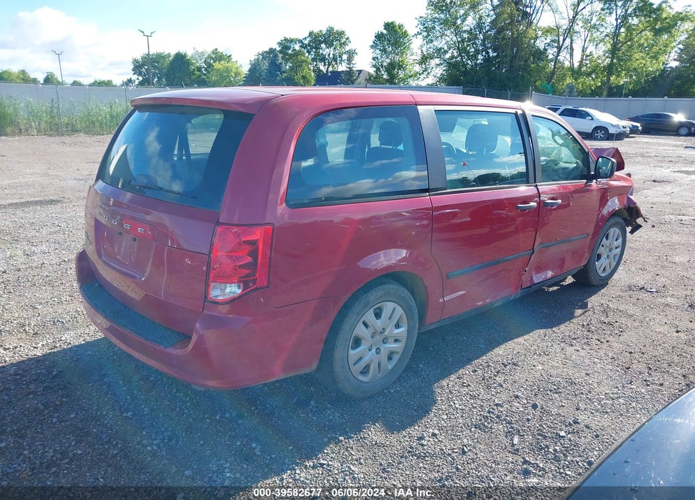 2013 DODGE GRAND CARAVAN AMERICAN VALUE PKG VIN: 2C4RDGBG2DR716425
