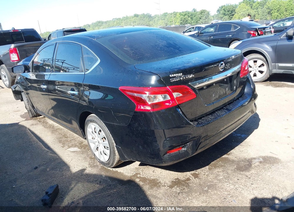 2019 NISSAN SENTRA S VIN: 3N1AB7AP8KY220565