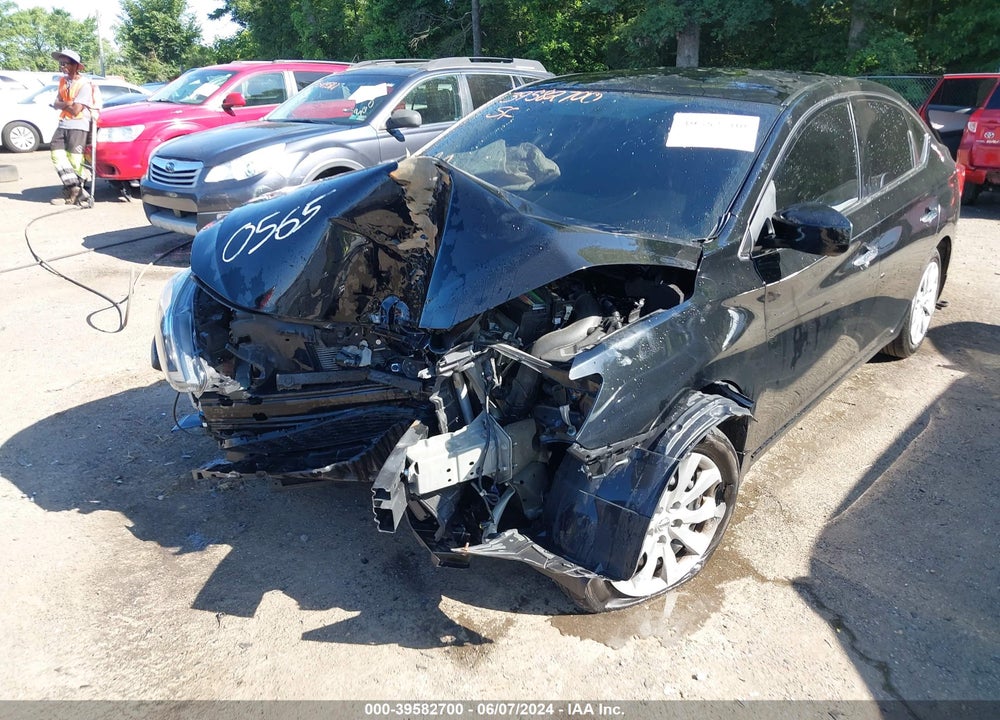 2019 NISSAN SENTRA S VIN: 3N1AB7AP8KY220565