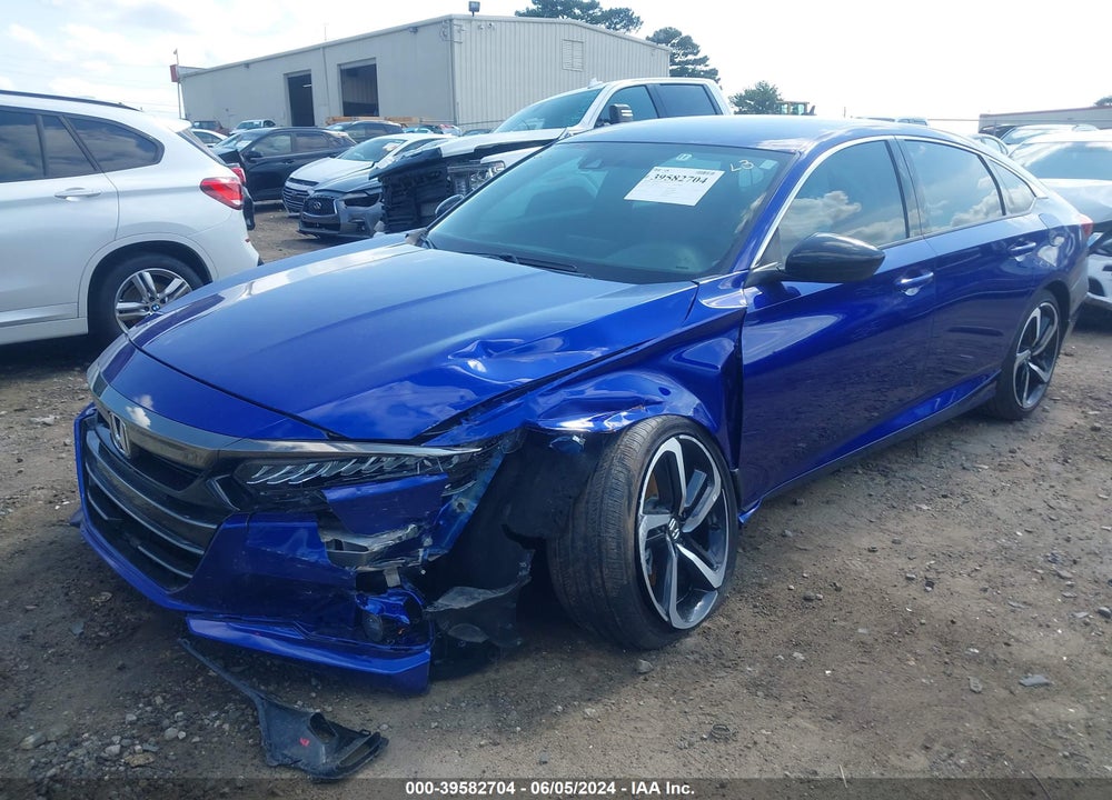2022 HONDA ACCORD SPORT VIN: 1HGCV1F30NA090145