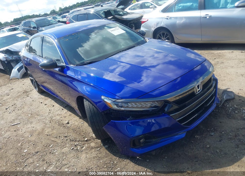 2022 HONDA ACCORD SPORT VIN: 1HGCV1F30NA090145