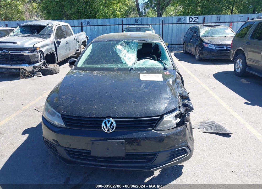 2012 VOLKSWAGEN JETTA 2.5L SE VIN: 3VWBP7AJ3CM454567