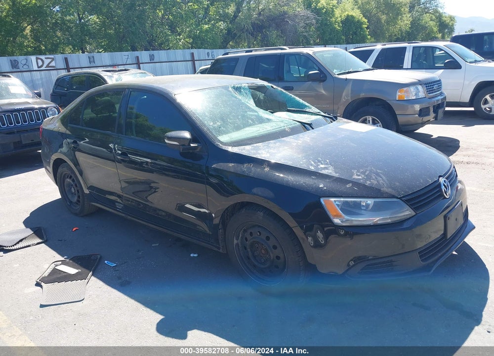 2012 VOLKSWAGEN JETTA 2.5L SE VIN: 3VWBP7AJ3CM454567