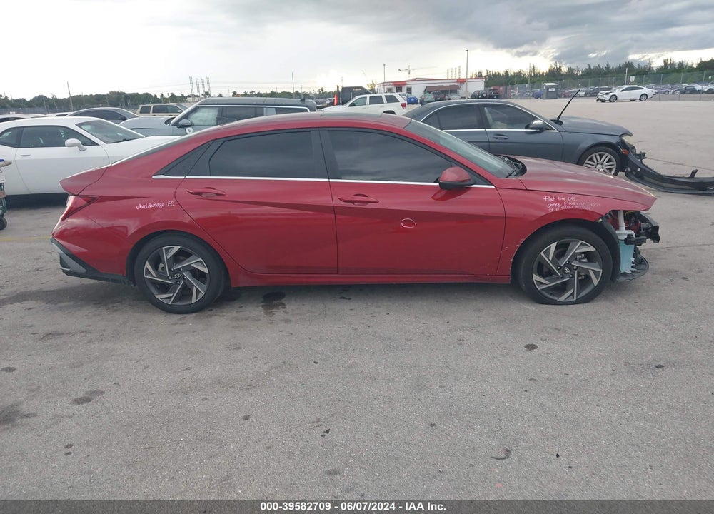 2024 HYUNDAI ELANTRA LIMITED VIN: KMHLP4DG2RU673784