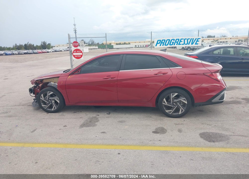 2024 HYUNDAI ELANTRA LIMITED VIN: KMHLP4DG2RU673784