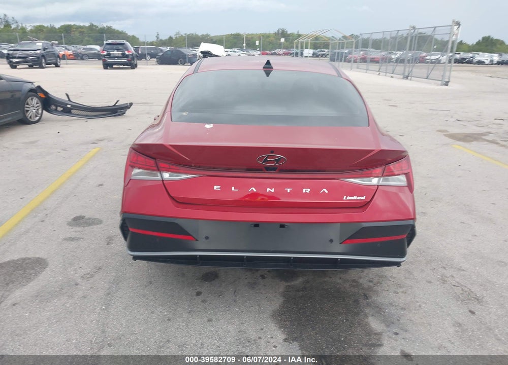 2024 HYUNDAI ELANTRA LIMITED VIN: KMHLP4DG2RU673784