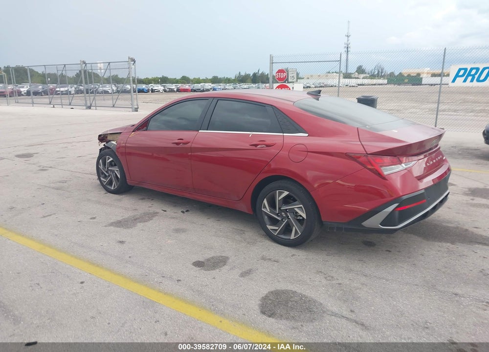 2024 HYUNDAI ELANTRA LIMITED VIN: KMHLP4DG2RU673784
