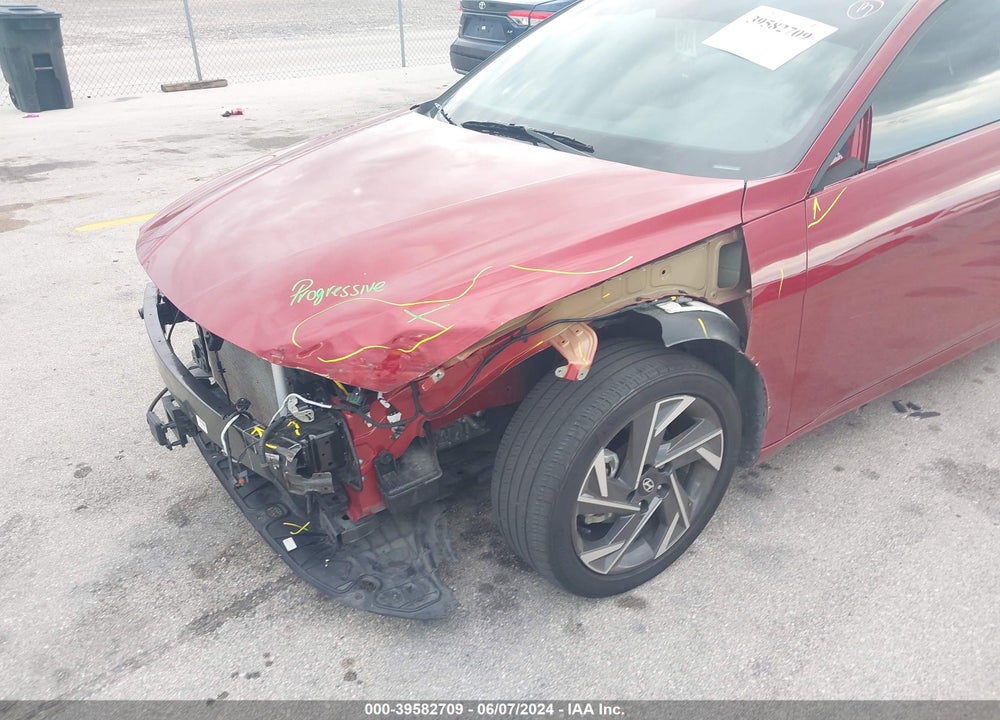 2024 HYUNDAI ELANTRA LIMITED VIN: KMHLP4DG2RU673784