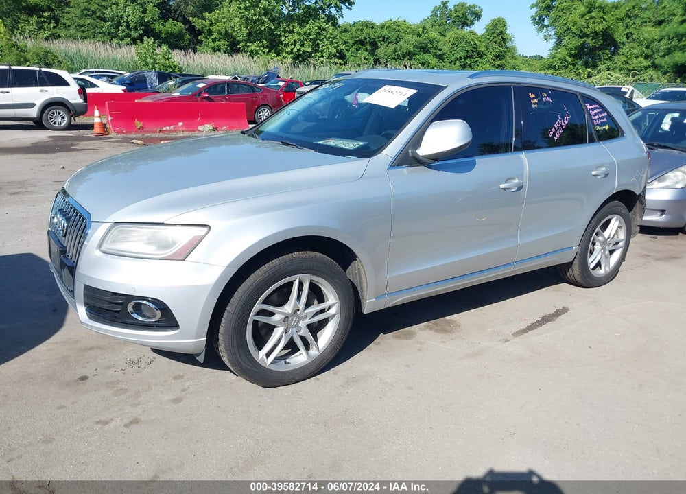 2014 AUDI Q5 2.0T PREMIUM VIN: WA1LFAFP5EA061703