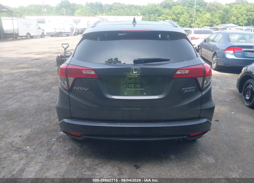 2022 HONDA HR-V AWD SPORT VIN: 3CZRU6H18NM746237