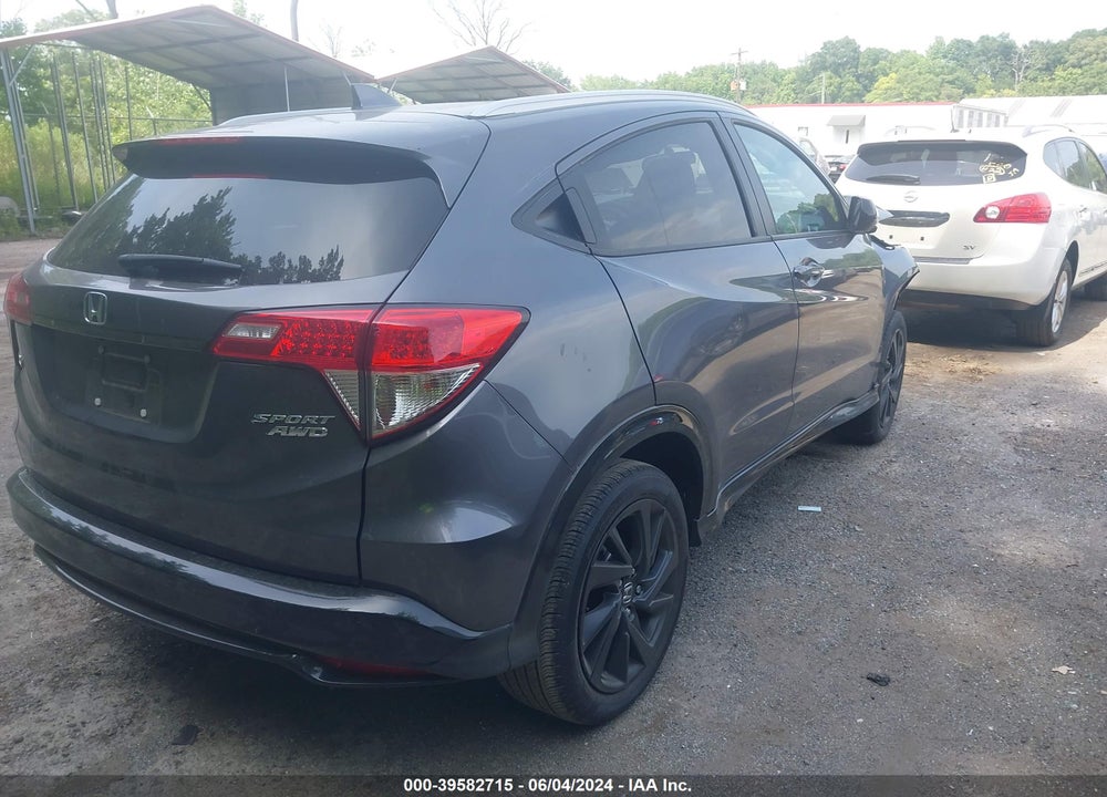 2022 HONDA HR-V AWD SPORT VIN: 3CZRU6H18NM746237