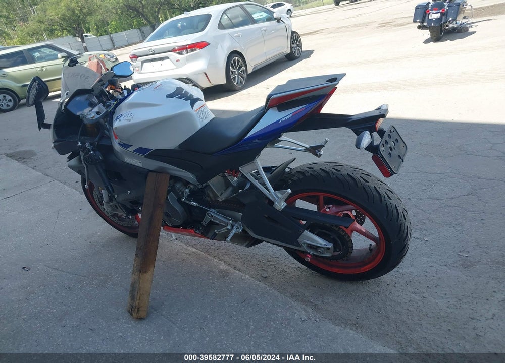 2022 APRILIA RS 660 FACTORY LIMITED EDITION VIN: ZD4KSUP08NS000280