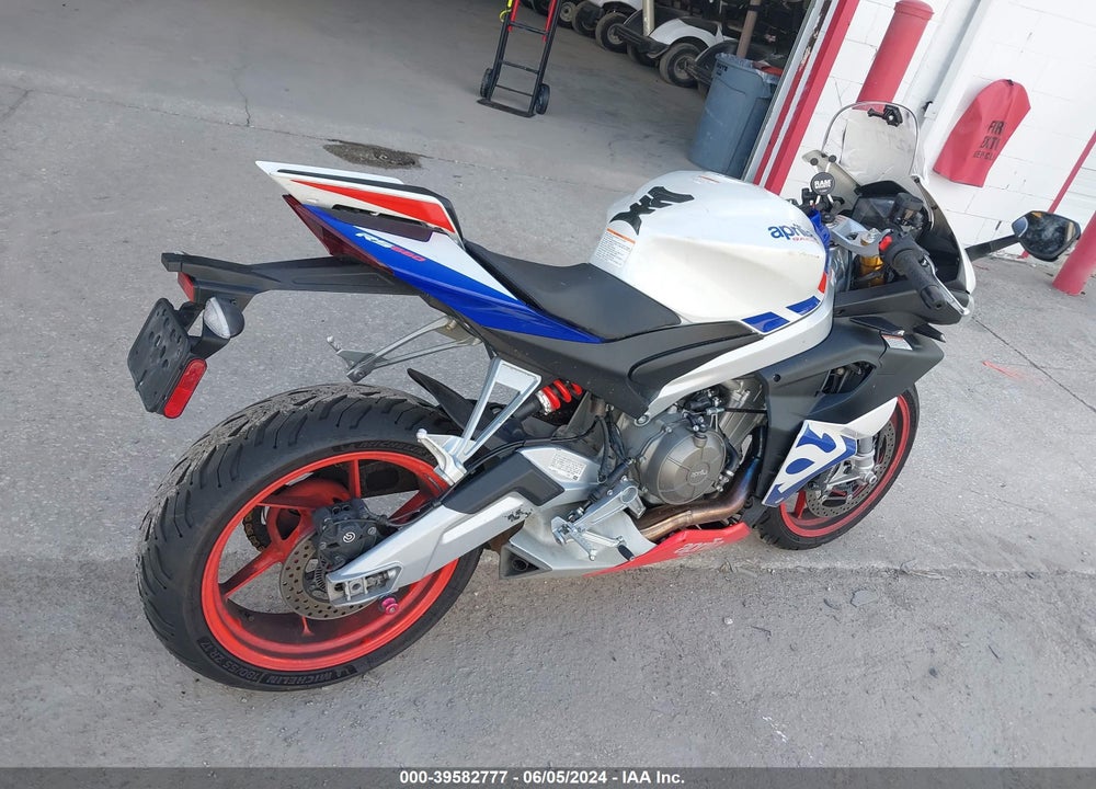 2022 APRILIA RS 660 FACTORY LIMITED EDITION VIN: ZD4KSUP08NS000280
