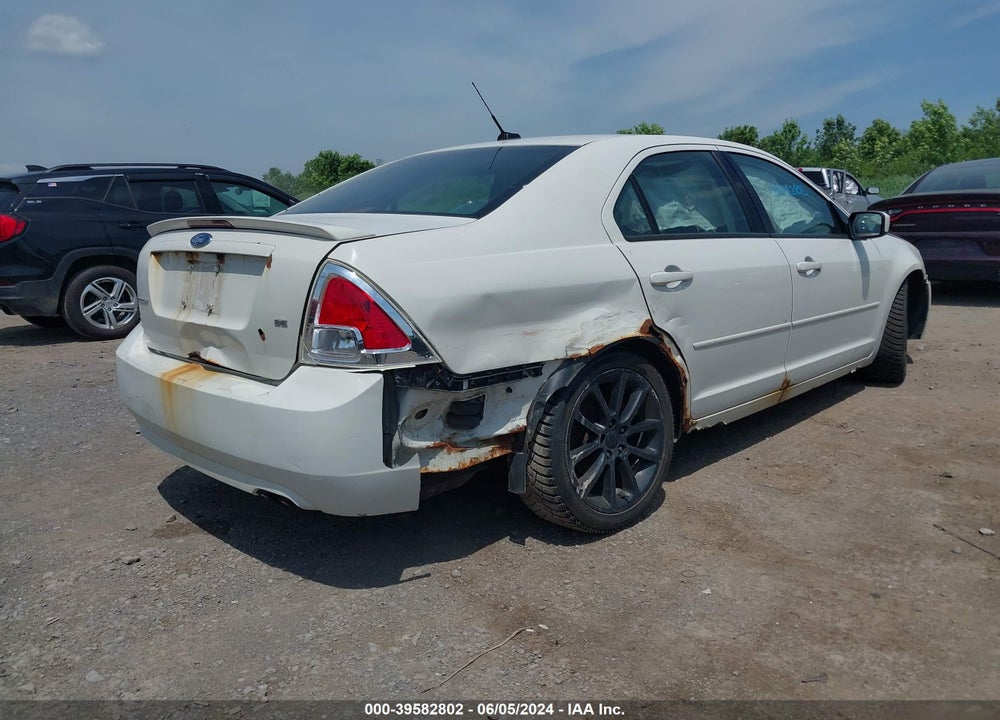 2009 FORD FUSION SE VIN: 3FAHP07Z79R156672