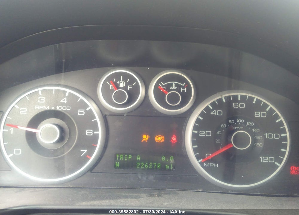 2009 FORD FUSION SE VIN: 3FAHP07Z79R156672