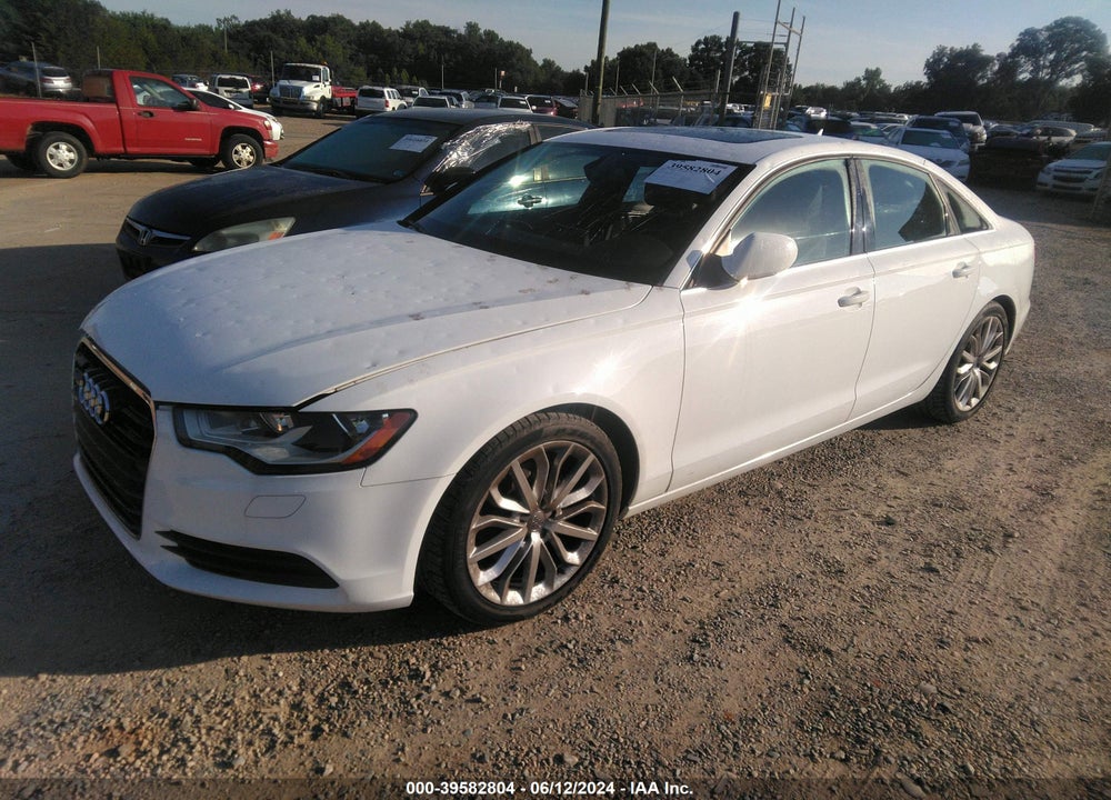 2013 AUDI A6 2.0T PREMIUM VIN: WAUCFAFC5DN152512