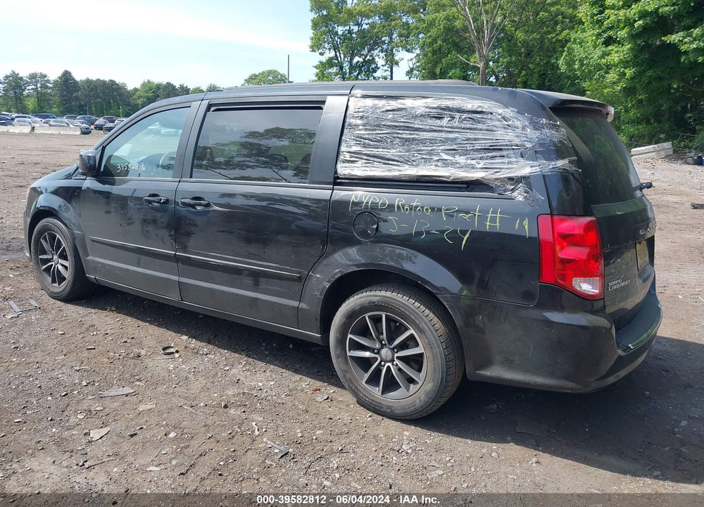 2016 DODGE GRAND CARAVAN R/T VIN: 2C4RDGEG9GR371328