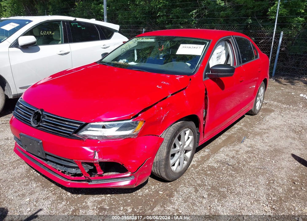 2015 VOLKSWAGEN JETTA 1.8T SE VIN: 3VWD17AJ7FM263961