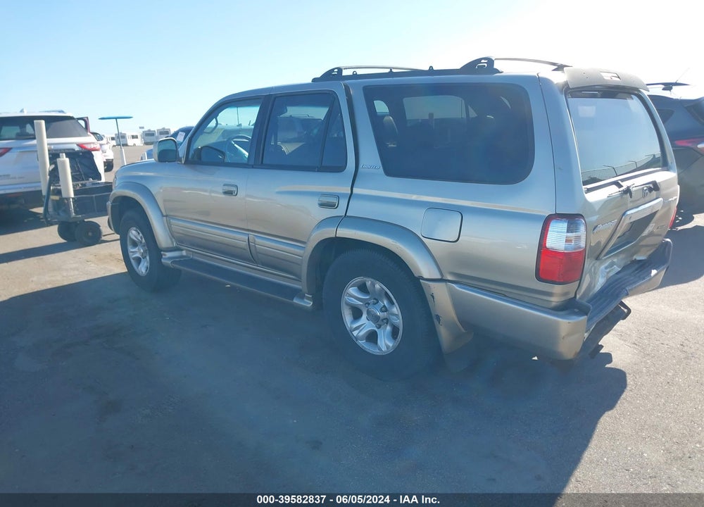 2002 TOYOTA 4RUNNER LIMITED V6 VIN: JT3HN87RX29072222
