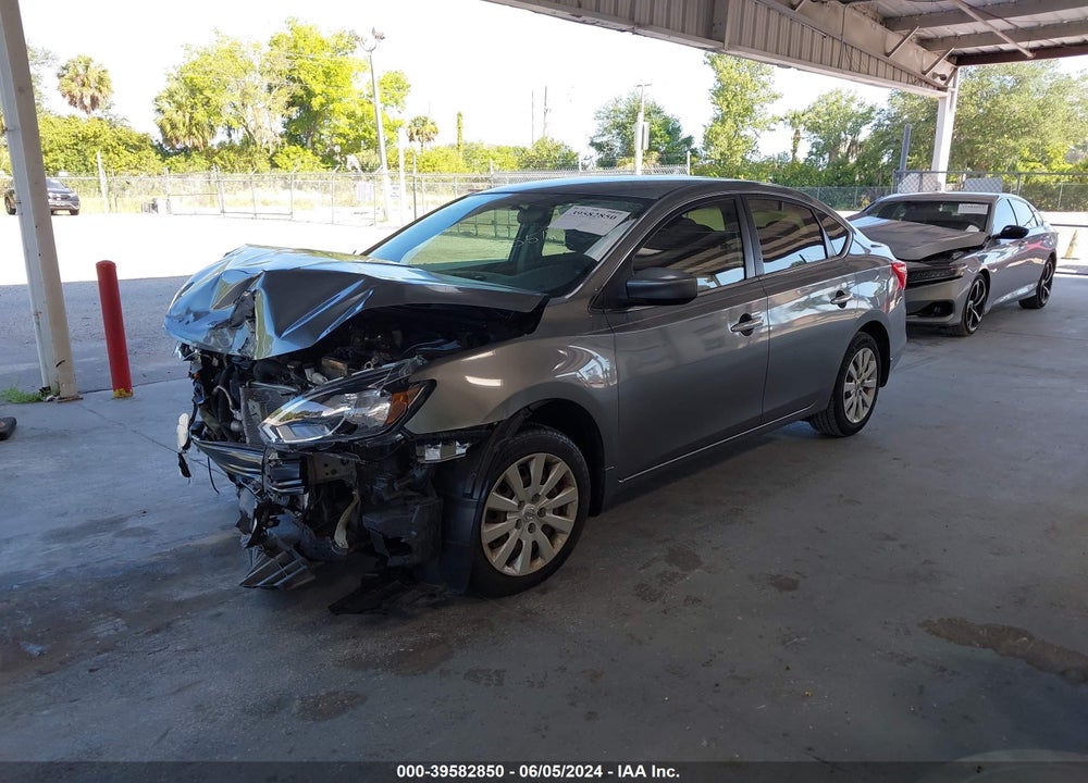 2017 NISSAN SENTRA S VIN: 3N1AB7AP1HY335517