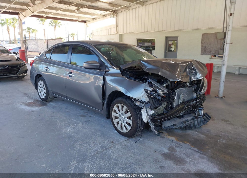 2017 NISSAN SENTRA S VIN: 3N1AB7AP1HY335517