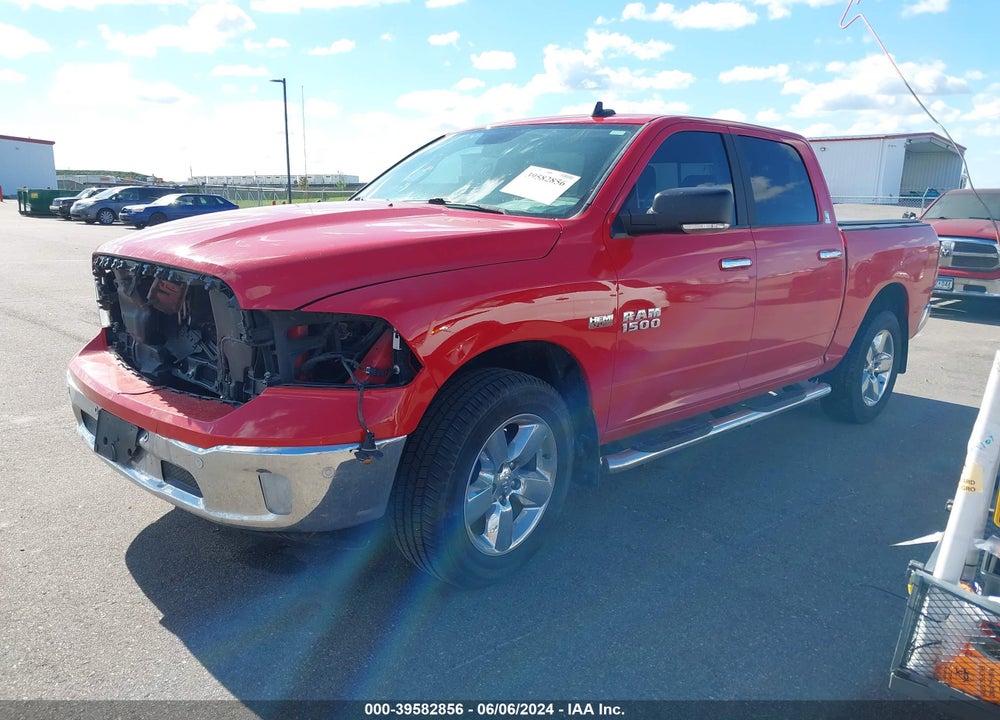 2017 RAM 1500 BIG HORN 4X4 5'7 BOX VIN: 3C6RR7LT1HG649350