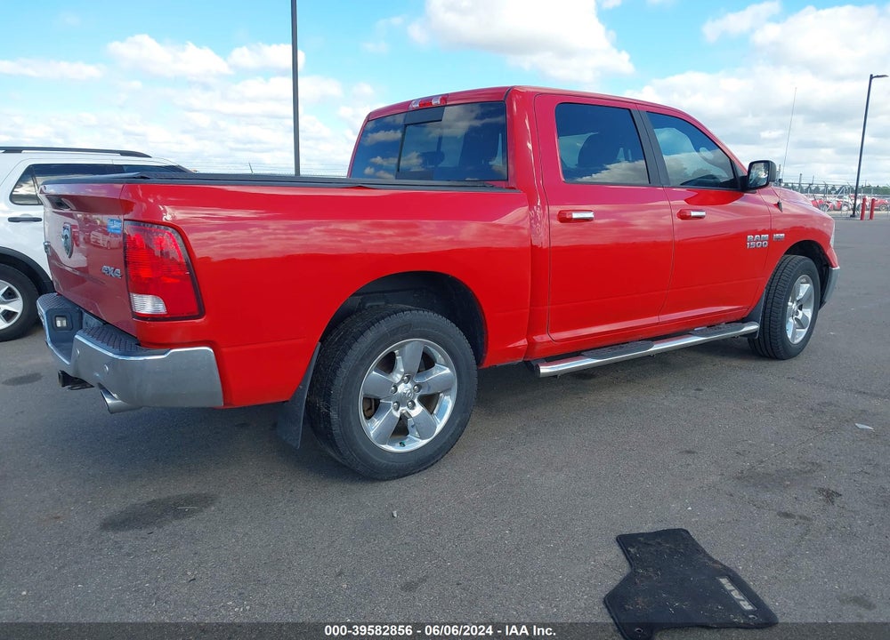 2017 RAM 1500 BIG HORN 4X4 5'7 BOX VIN: 3C6RR7LT1HG649350
