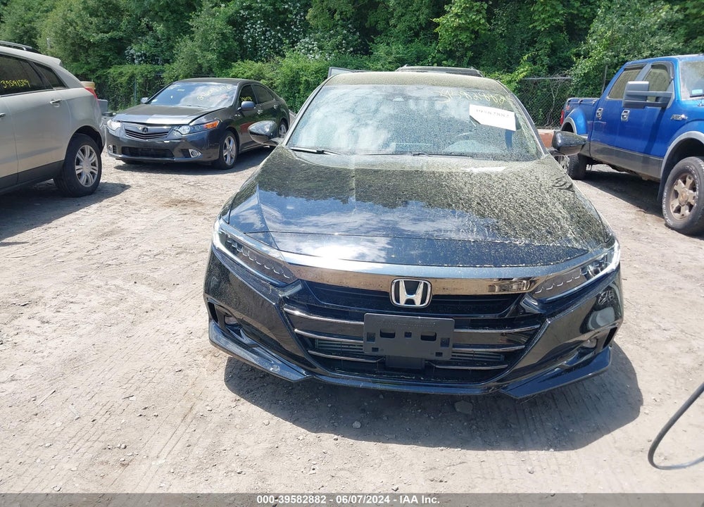 2022 HONDA ACCORD SPORT VIN: 1HGCV1F33NA051761