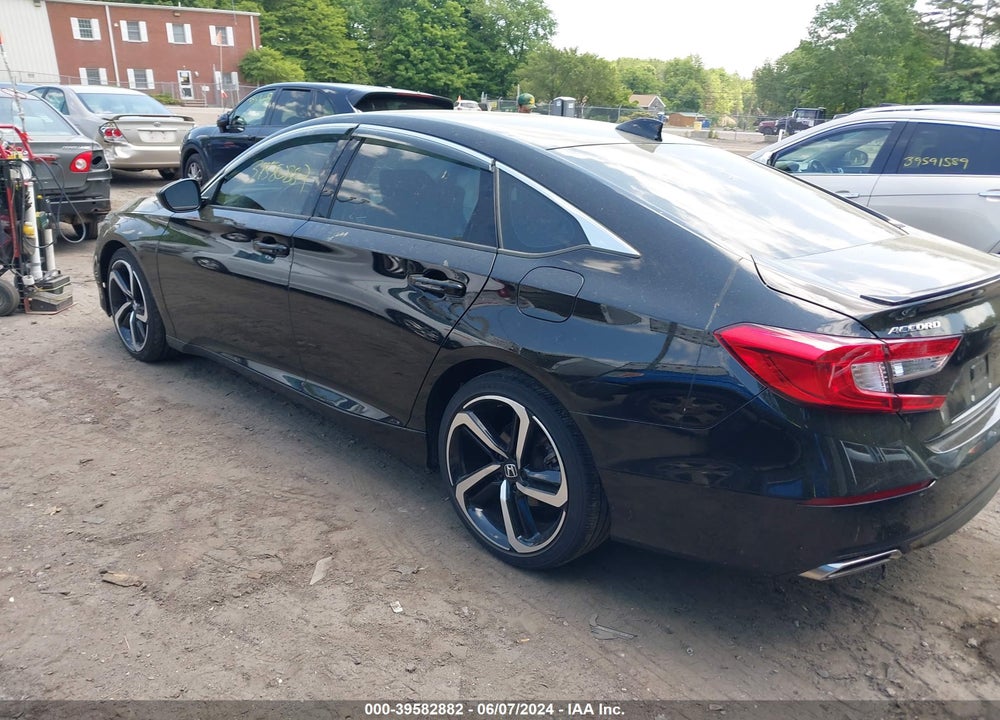 2022 HONDA ACCORD SPORT VIN: 1HGCV1F33NA051761