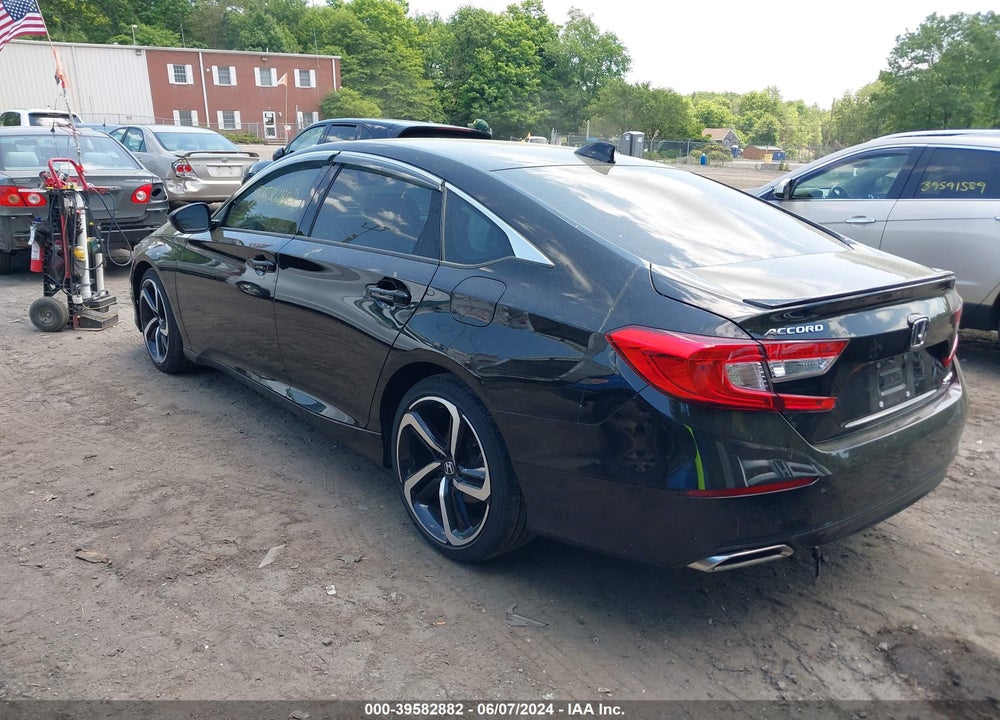 2022 HONDA ACCORD SPORT VIN: 1HGCV1F33NA051761