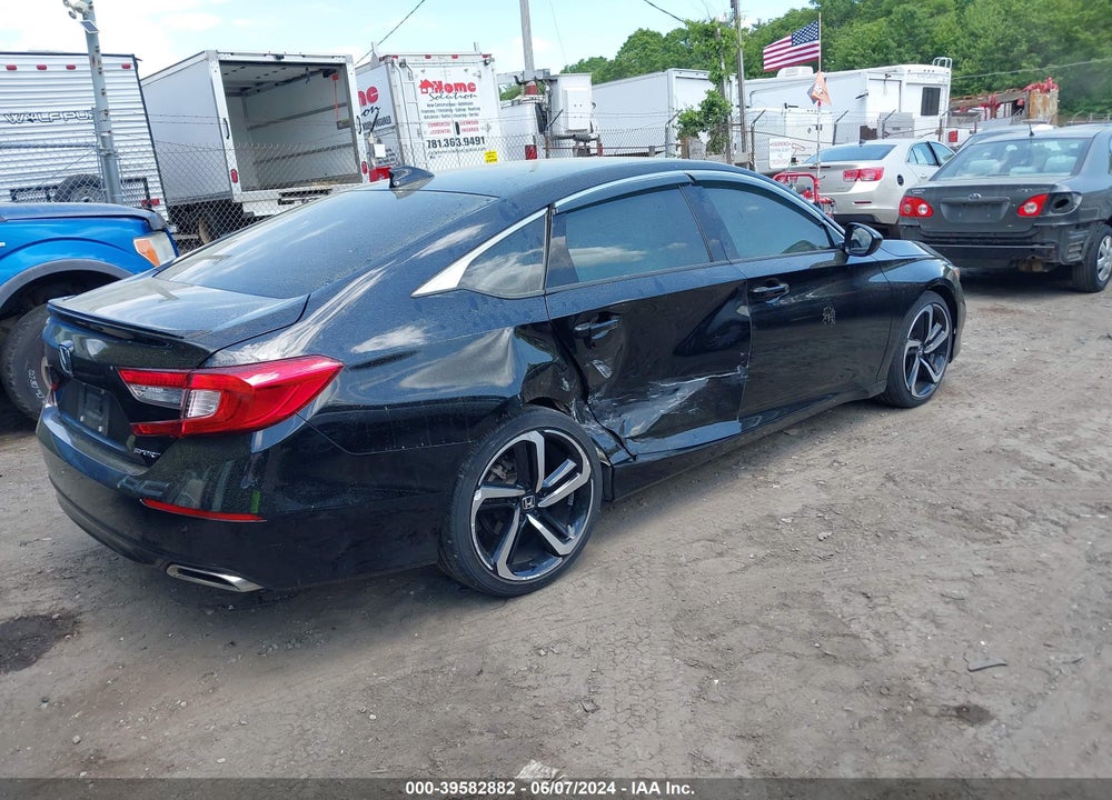 2022 HONDA ACCORD SPORT VIN: 1HGCV1F33NA051761