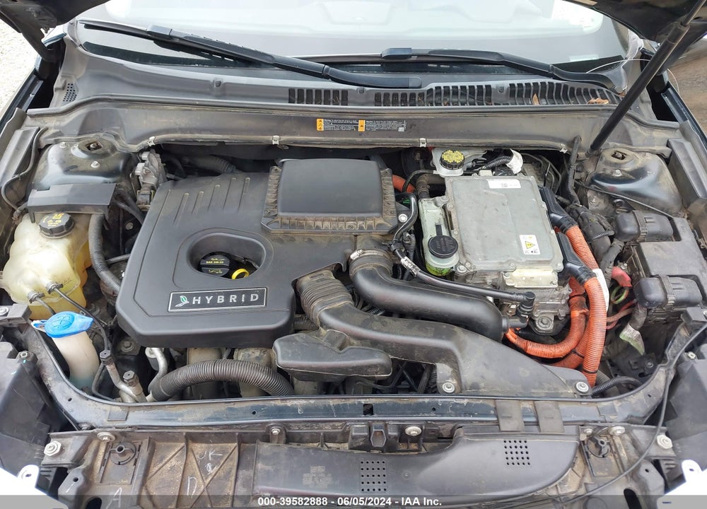 2014 LINCOLN MKZ HYBRID VIN: 3LN6L2LU8ER805274