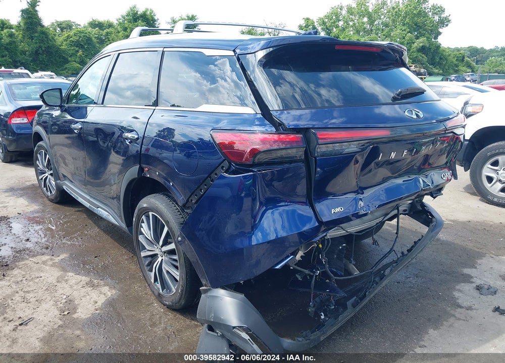 2022 INFINITI QX60 SENSORY AWD VIN: 5N1DL1GS2NC332934