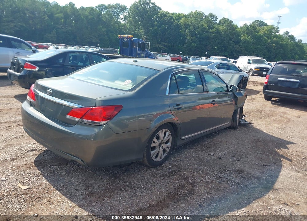 2011 TOYOTA AVALON VIN: 4T1BK3DB9BU438121