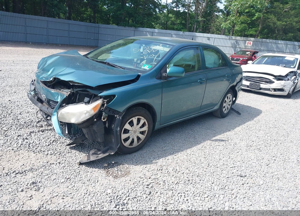 2010 TOYOTA COROLLA LE VIN: 2T1BU4EE5AC324819