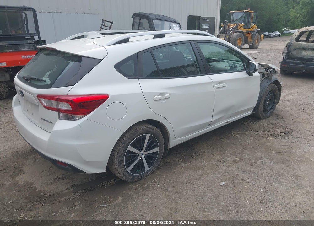 2019 SUBARU IMPREZA 2.0I PREMIUM VIN: 4S3GTAC64K3727283