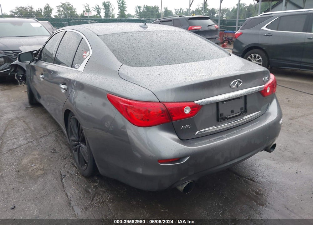 2015 INFINITI Q50 SPORT VIN: JN1BV7AR3FM410120