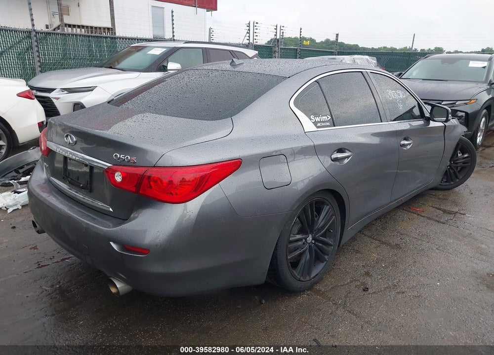 2015 INFINITI Q50 SPORT VIN: JN1BV7AR3FM410120