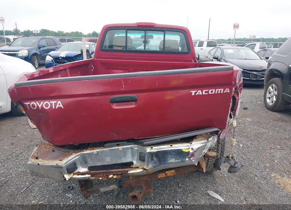 1999 TOYOTA TACOMA VIN: 4TAPM62N1XZ546984