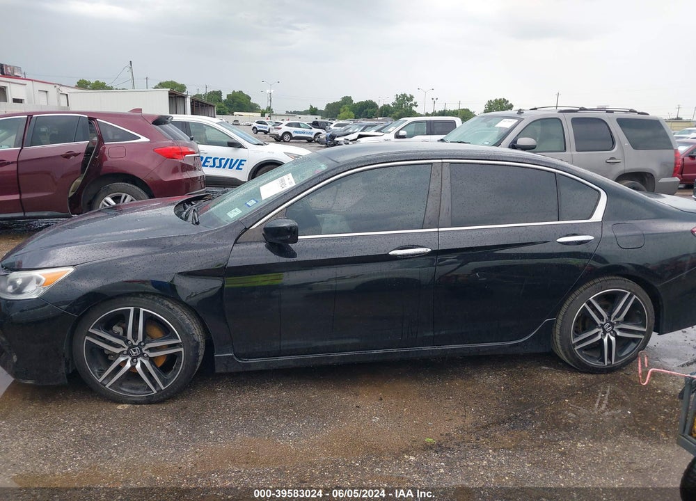 2017 HONDA ACCORD SPORT VIN: 1HGCR2F55HA170511