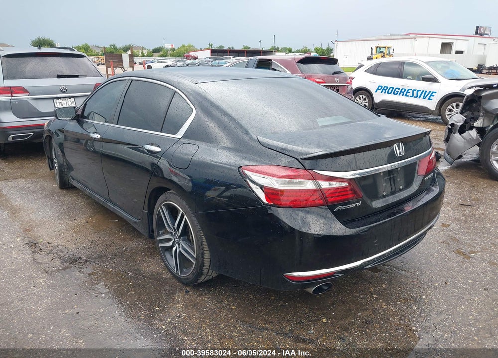 2017 HONDA ACCORD SPORT VIN: 1HGCR2F55HA170511